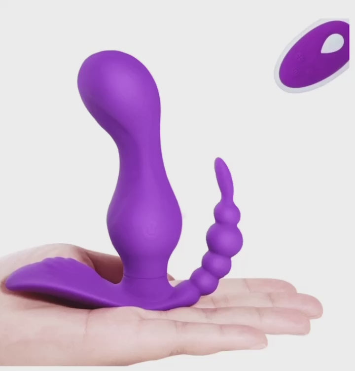 Triple Stimulation Vibrator UK | TriPleasure G-Spot & Clitoral Toy | Sexy Kitty